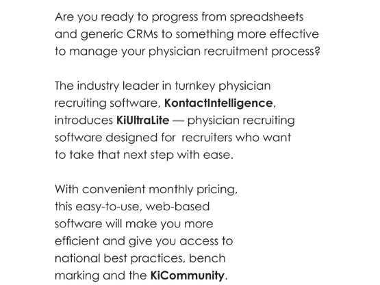 KiUltraLite information